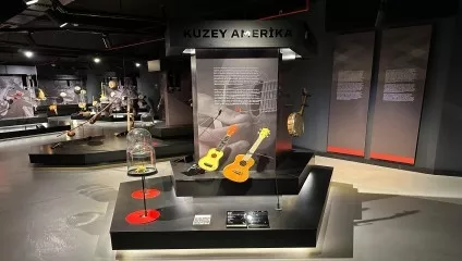 Kuzey Amerika Dr. Hüseyin Parkan Sanlıkol Müzik Enstrümanları Müzesi Görsel
