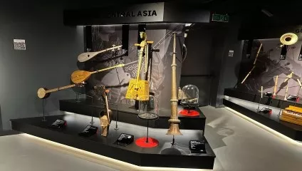 Orta Asya Dr. Hüseyin Parkan Sanlıkol Müzik Enstrümanları Müzesi Görsel